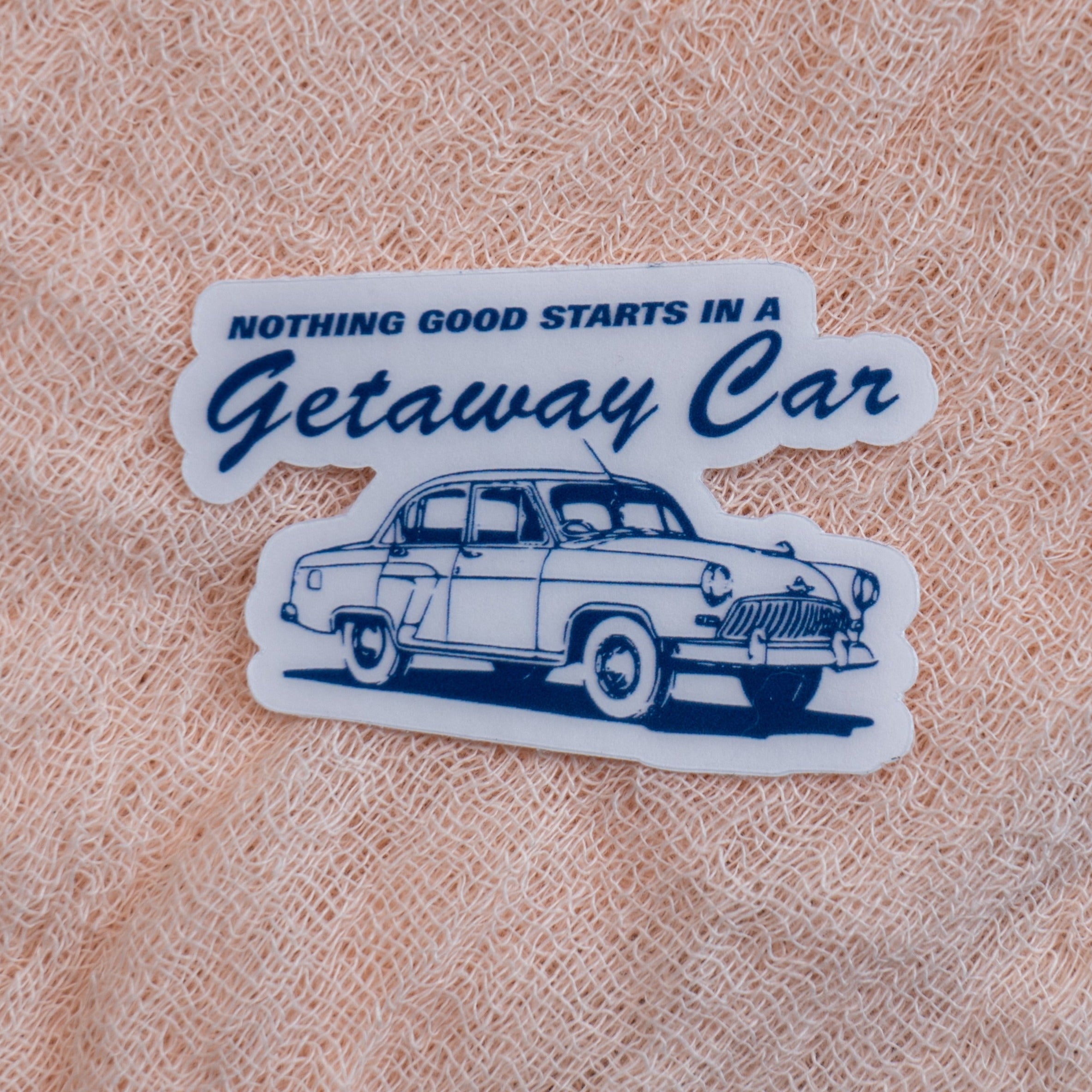 Getaway Car Sticker - Emacity Threads