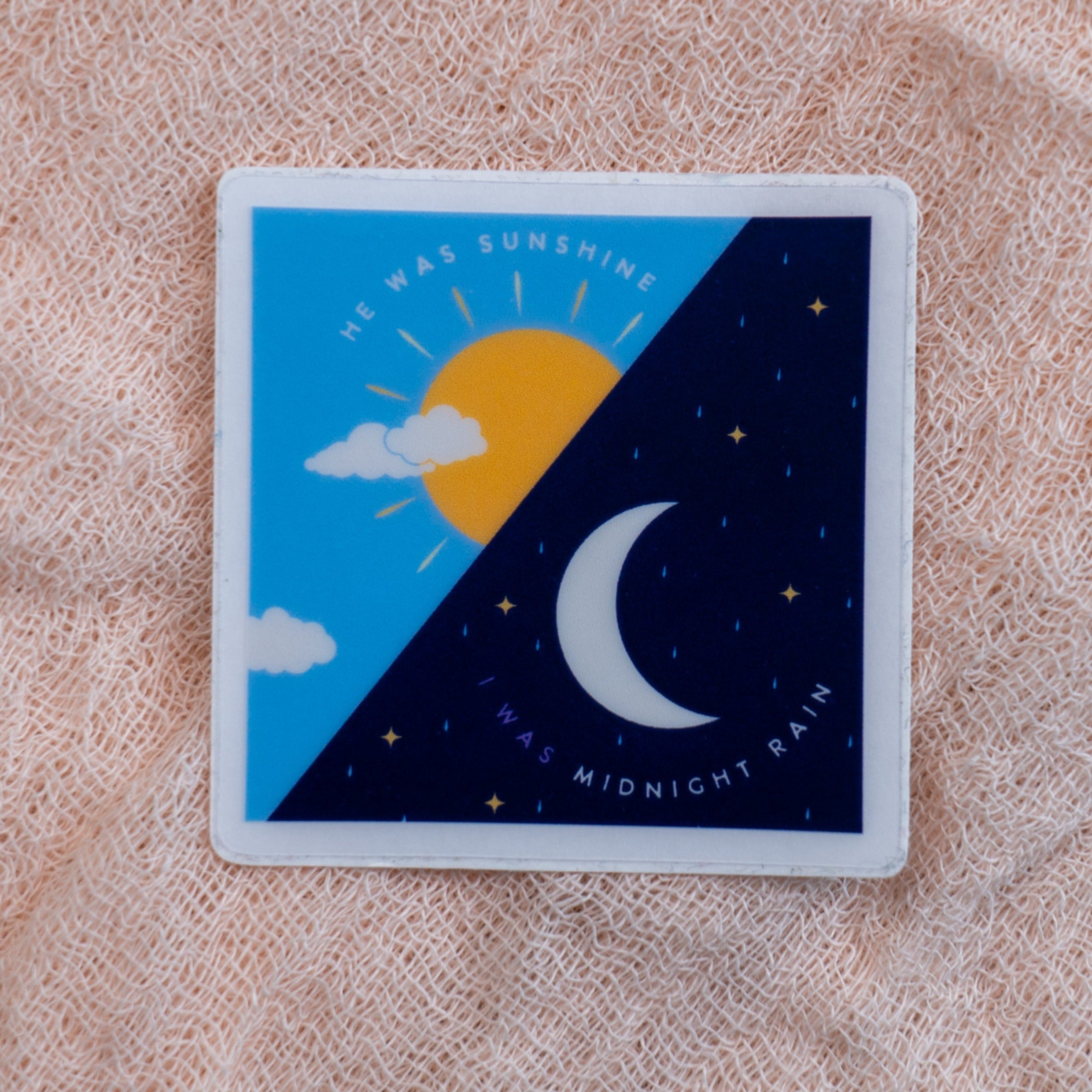 Midnight Rain Sticker - Emacity Threads