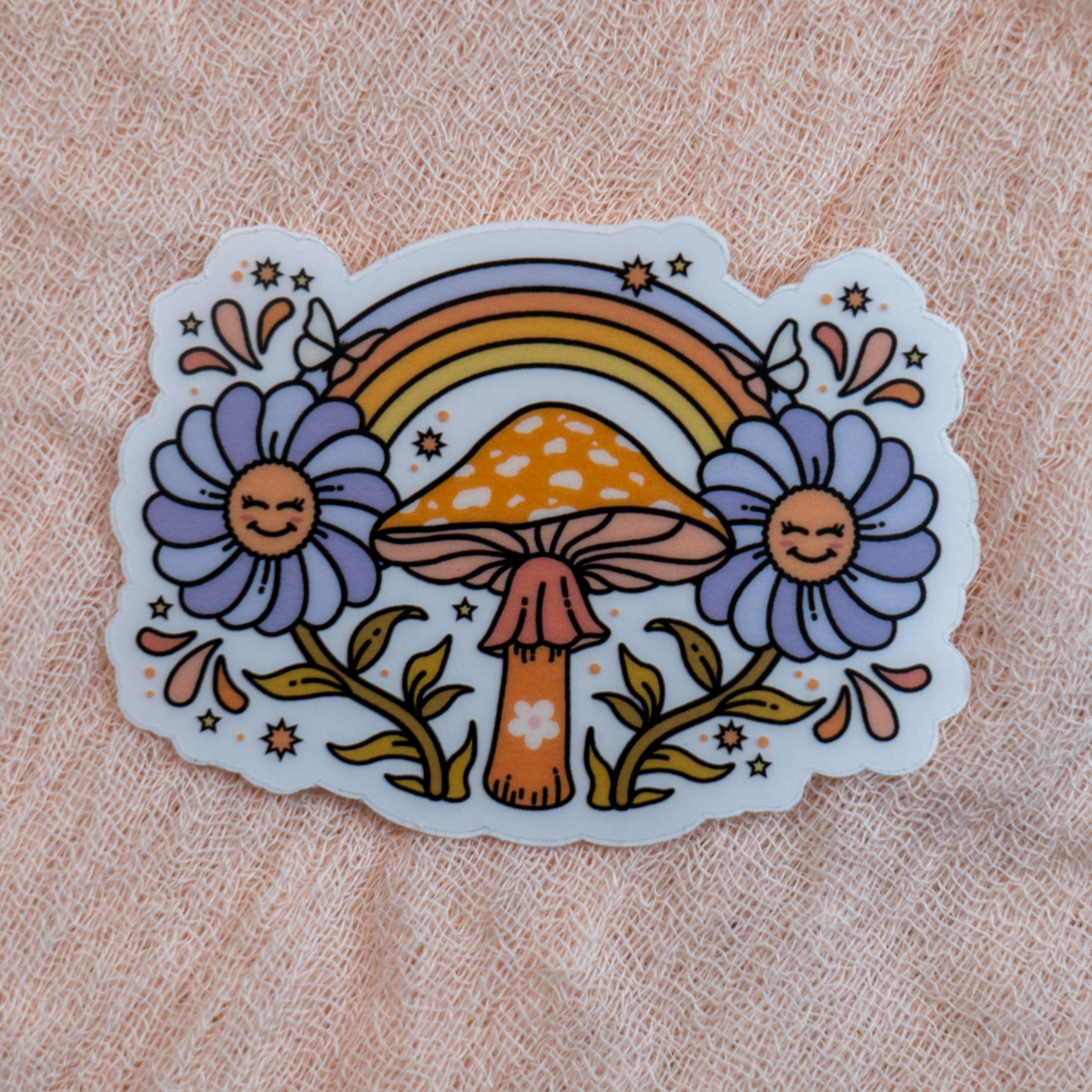 Pleasing Flower Sticker - Emacity Threads