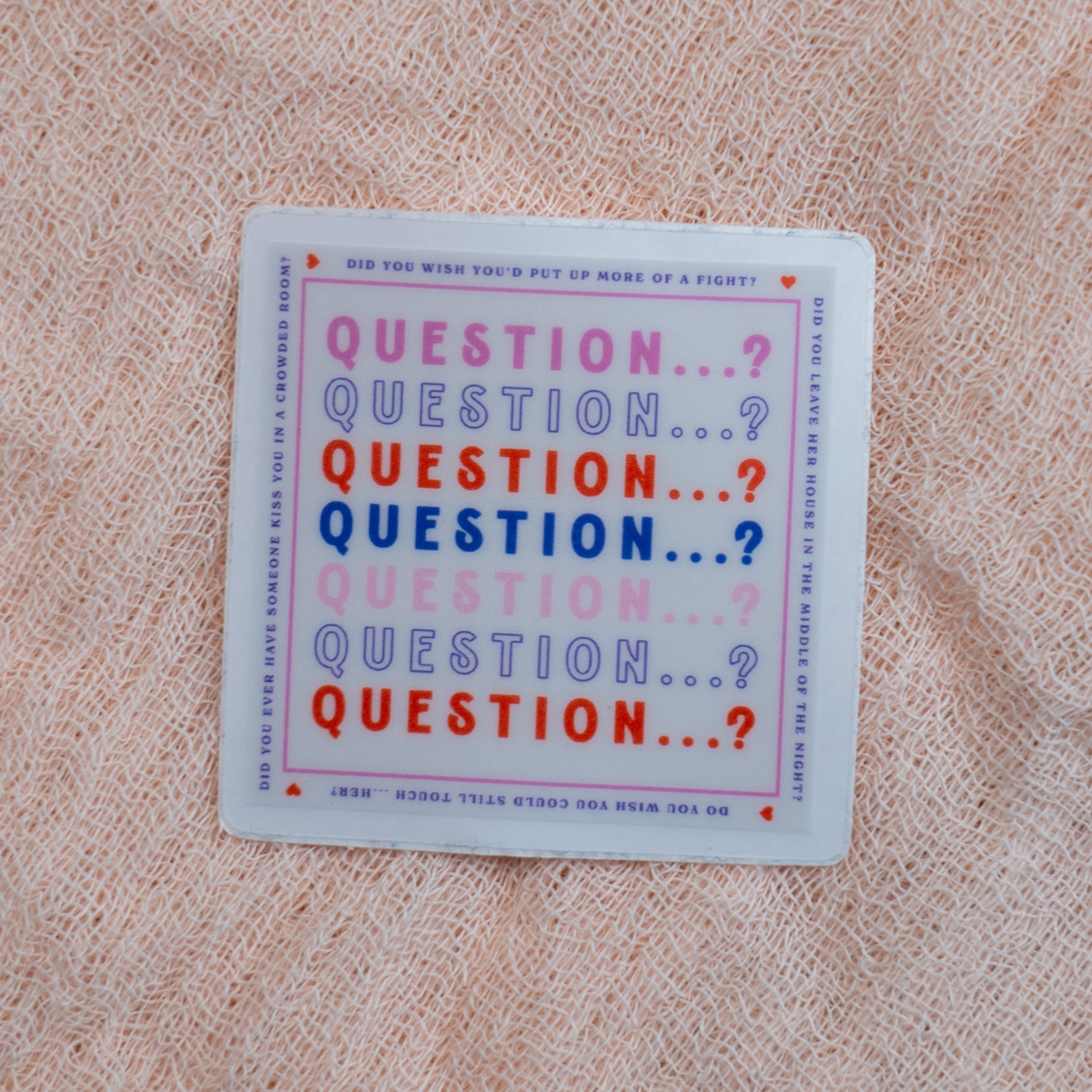 Question…? Sticker - Emacity Threads