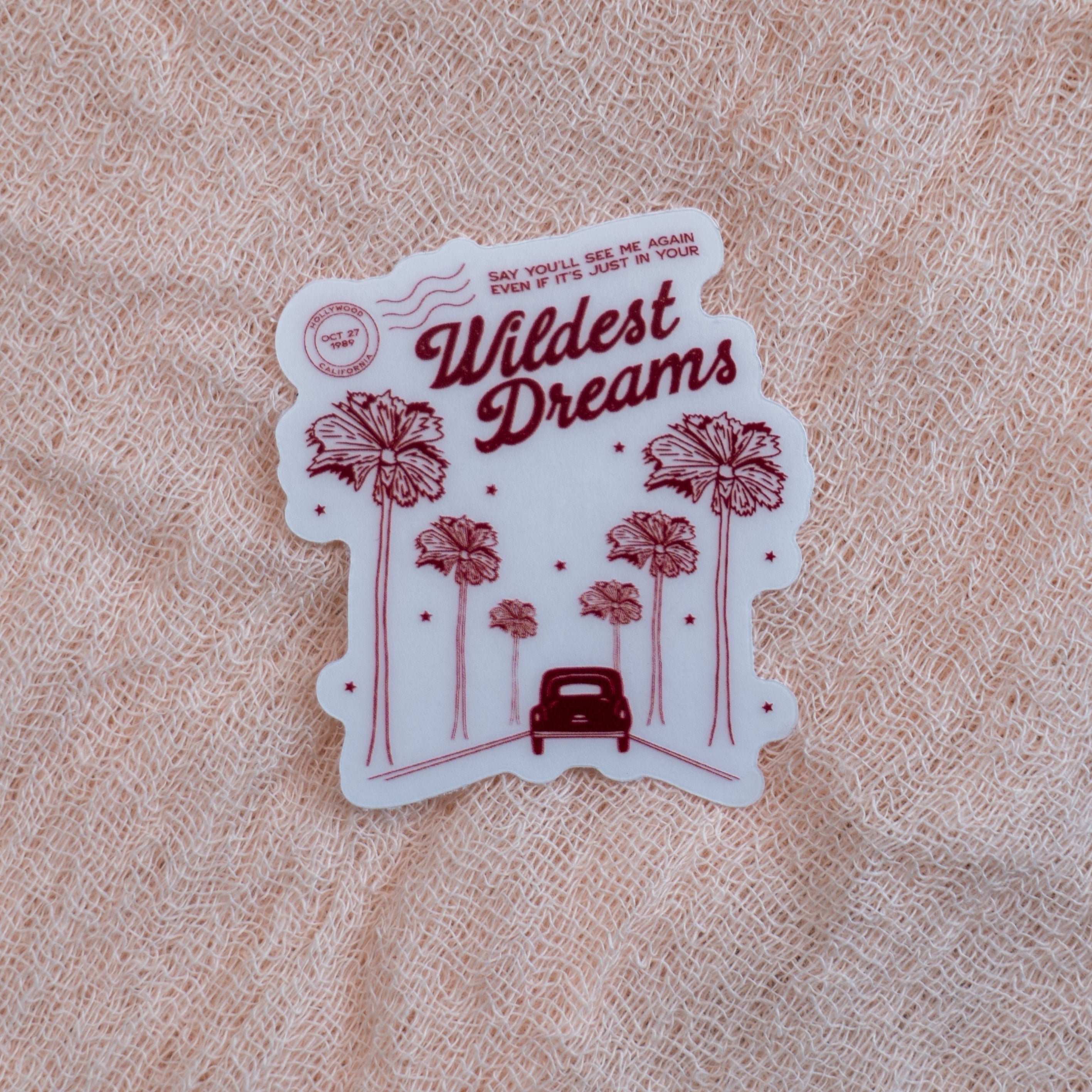 Wildest Dreams Sticker - Emacity Threads