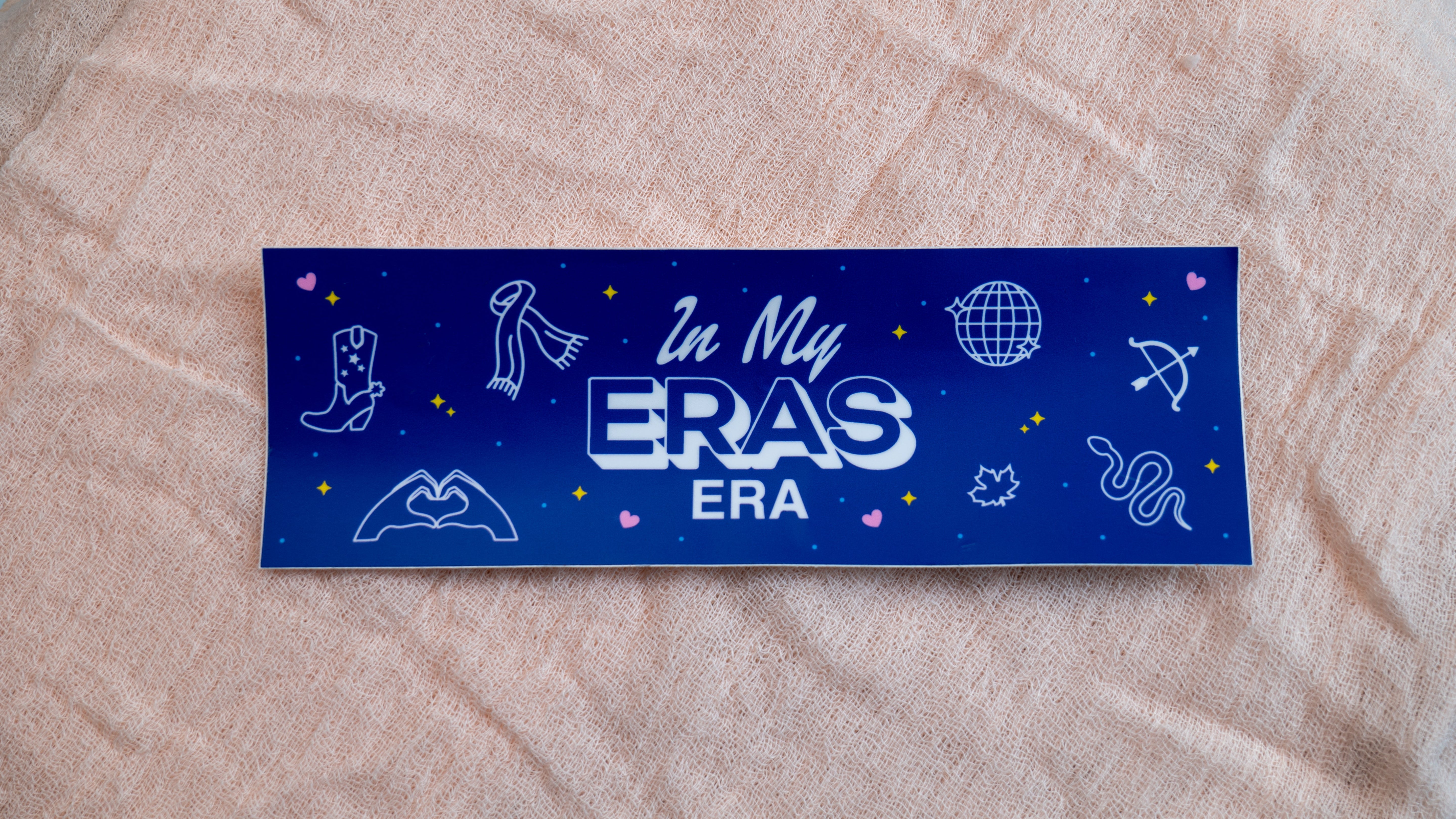 In My Eras Era Bumper Sticker - Emacity Threads