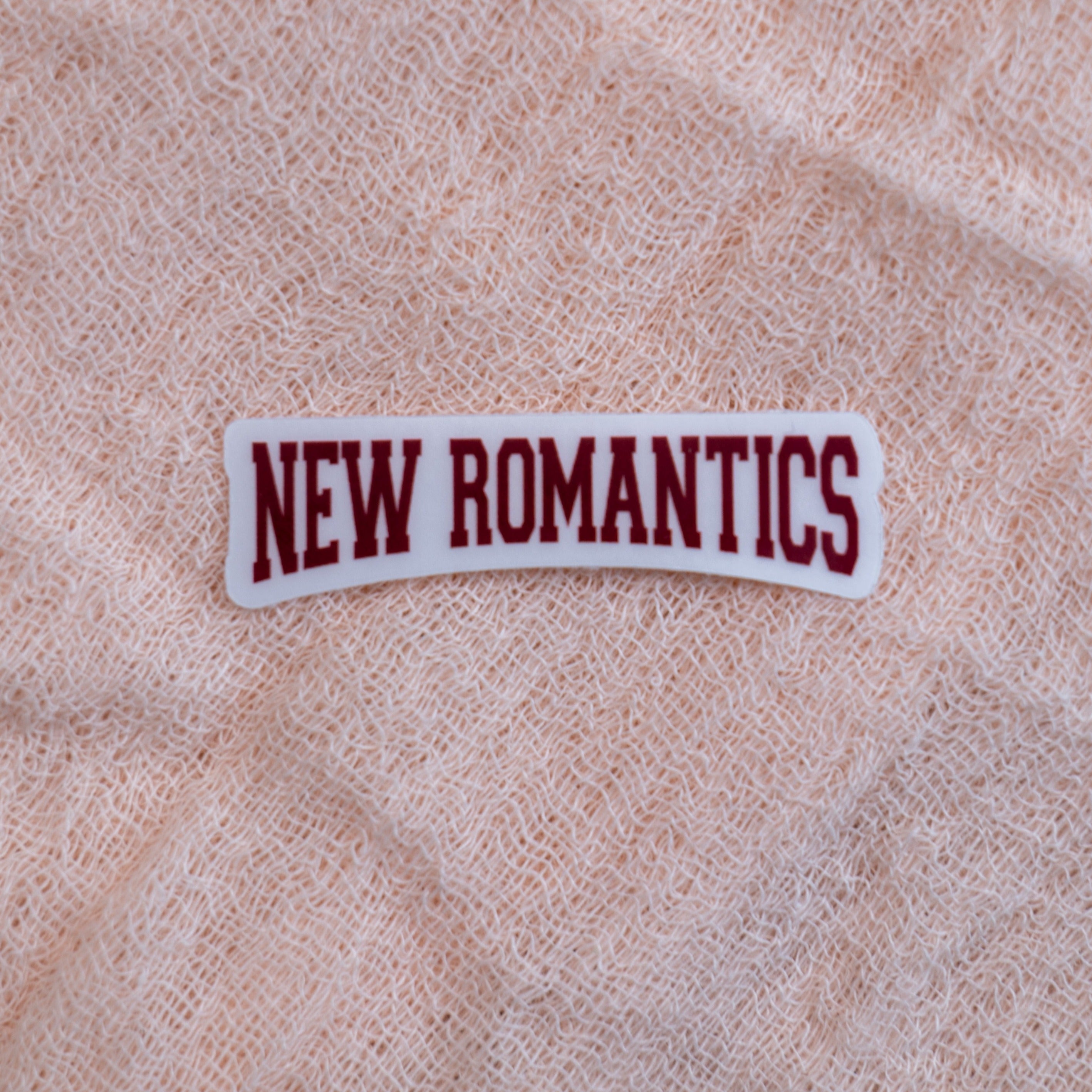 New Romantics Sticker - Emacity Threads