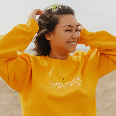 SUNFLOWER SWEATSHIRT - Emacity Threads