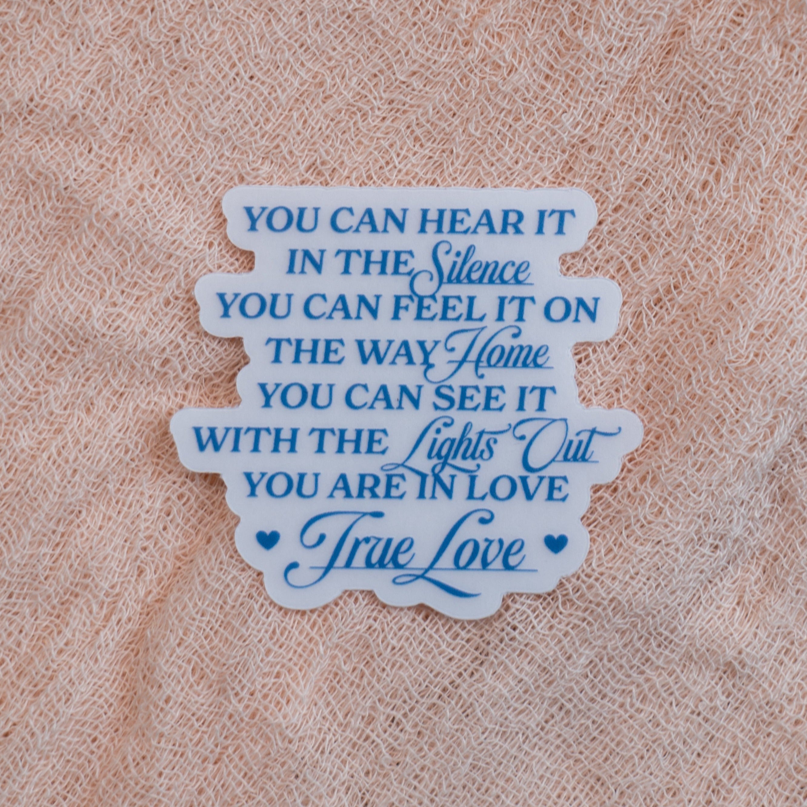 You Are In Love Sticker - Emacity Threads