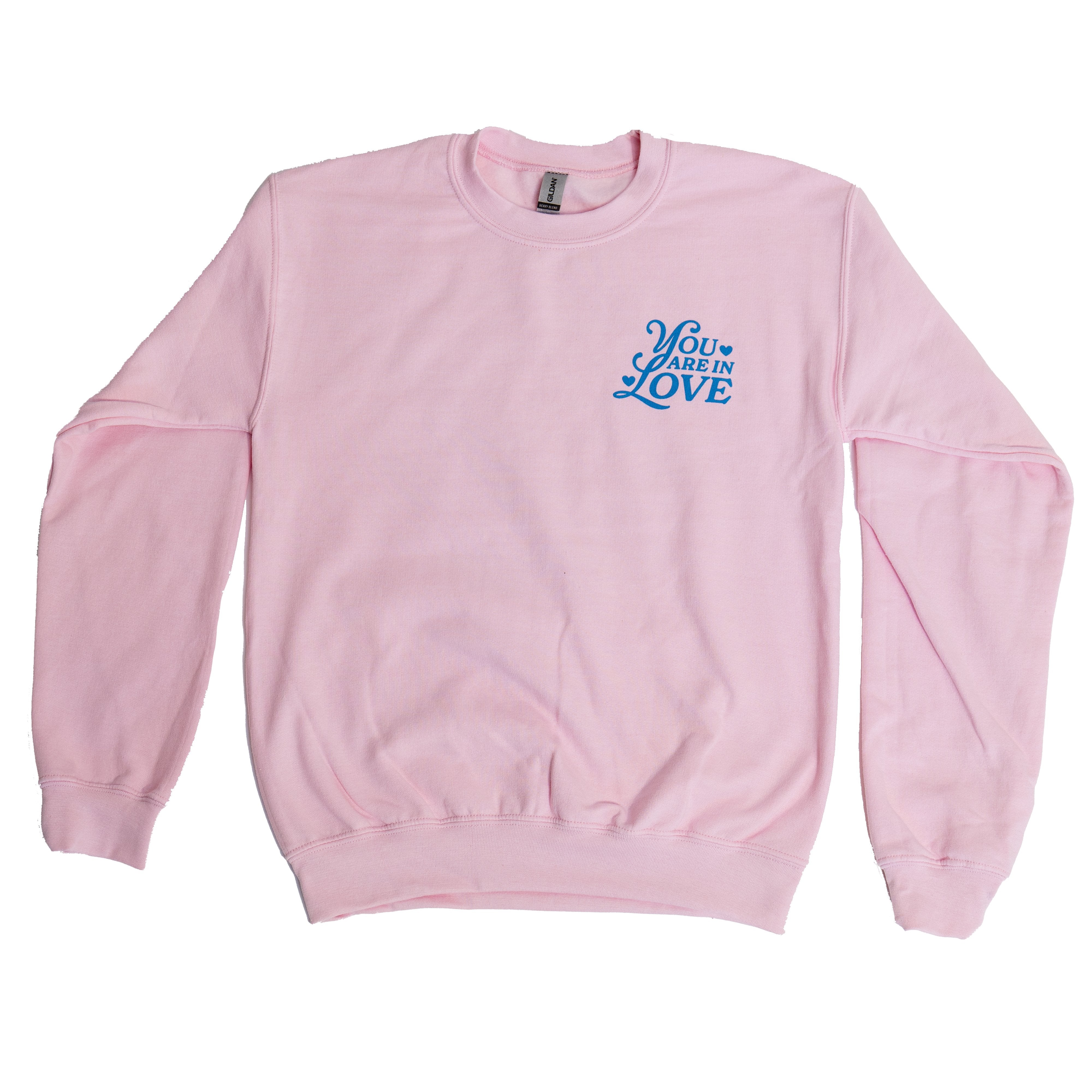 You Are In Love Sweatshirt - Emacity Threads
